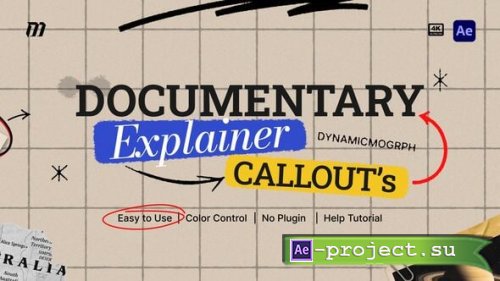 Videohive - Documentary Explainer Callouts - 65651280 - Project for After Effects