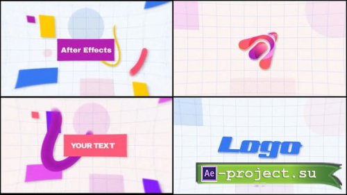 Videohive - Shapes Logo Reveal - 65672743 - Project for After Effects