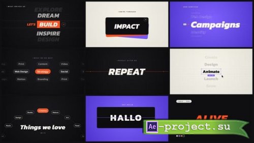 Videohive - Text Carousel - 65674938 - Project for After Effects