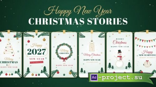 Videohive - Happy New Year | Christmas Stories | AE - 65676470 - Project for After Effects