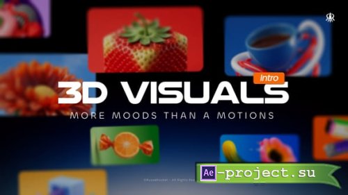 Videohive - 3D Visuals Intro - 65651465 - Project for After Effects
