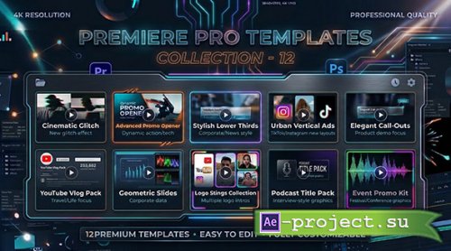 VideoHiveCollection - 12 (Premiere Pro Templates 19)